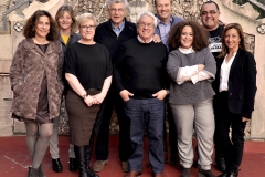 Urban planning management team of Port 2000 at the Port of Barcelona, with Adolf Romagosa in the centre of the image. Photo: Adolf Romagosa Archive.