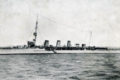 Creuer Blas de Lezo. Foto: Wikimedia Commons. Revista Argo núm. 15. Museu Marítim de Barcelona.