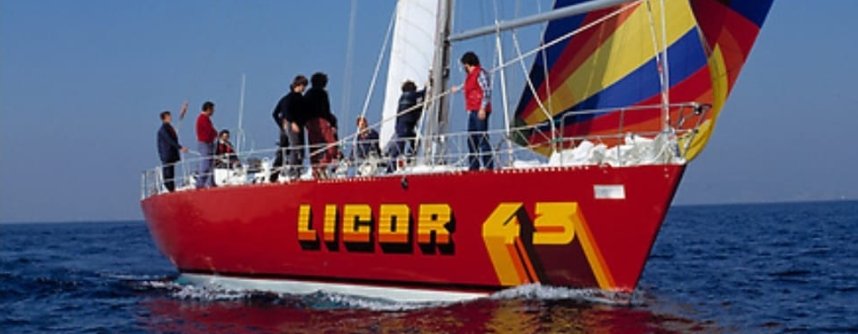 Essais en mer du Licor 43 à Carthagène, janvier 1981. ©Aleksejs Vjuns.  ARGO 15. Musée maritime de Barcelone.