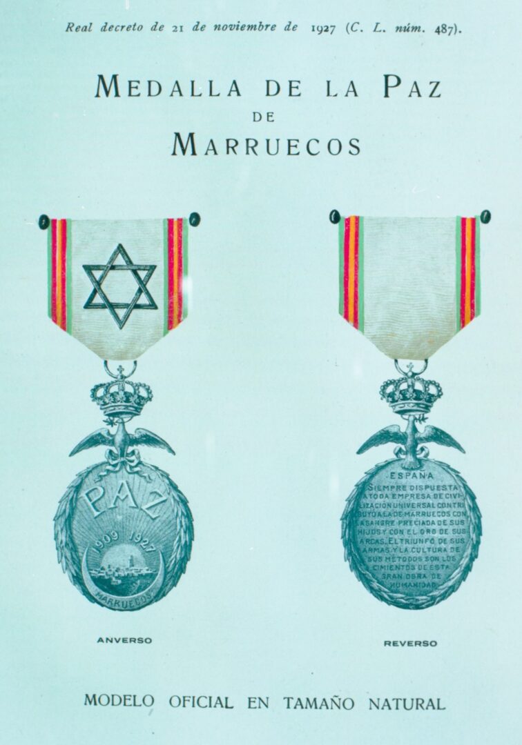 Medalla de la Pau del Marroc. Wikimedia Commons - Centre de Documentació del Ministeri de Defensa.
