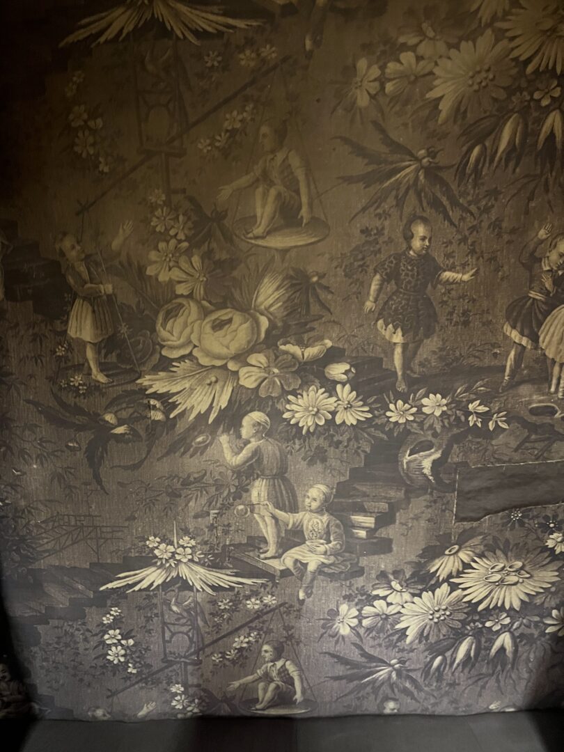 Tejido interior de la silla para llevar enfermos. Foto: MMB. Argo 16. Museo Marítimo de Barcelona.