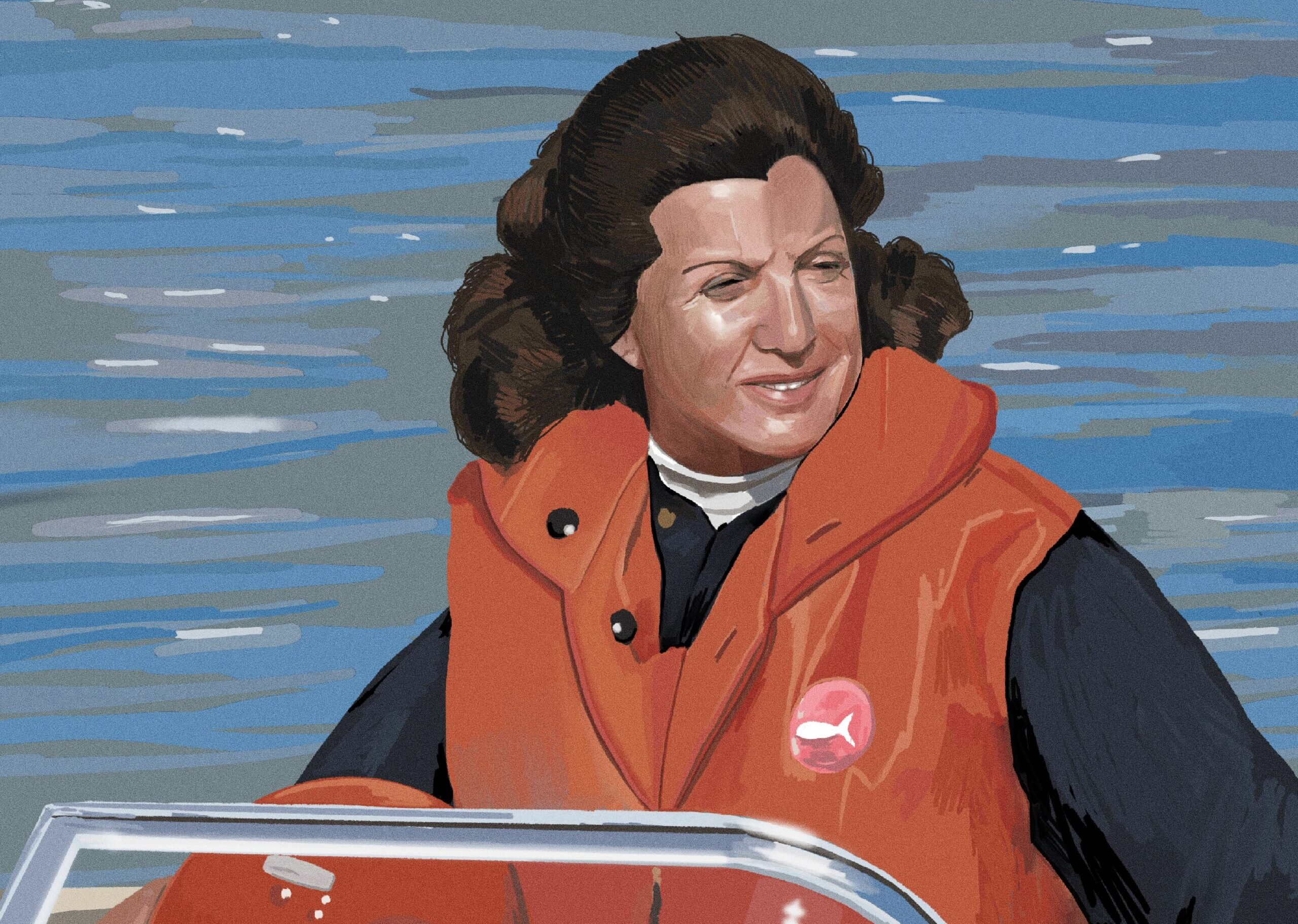 Illustration de Carmen Pérez Güerri. Auteure : Alicia Caboblanco. ARGO 16. Musée maritime de Barcelone.