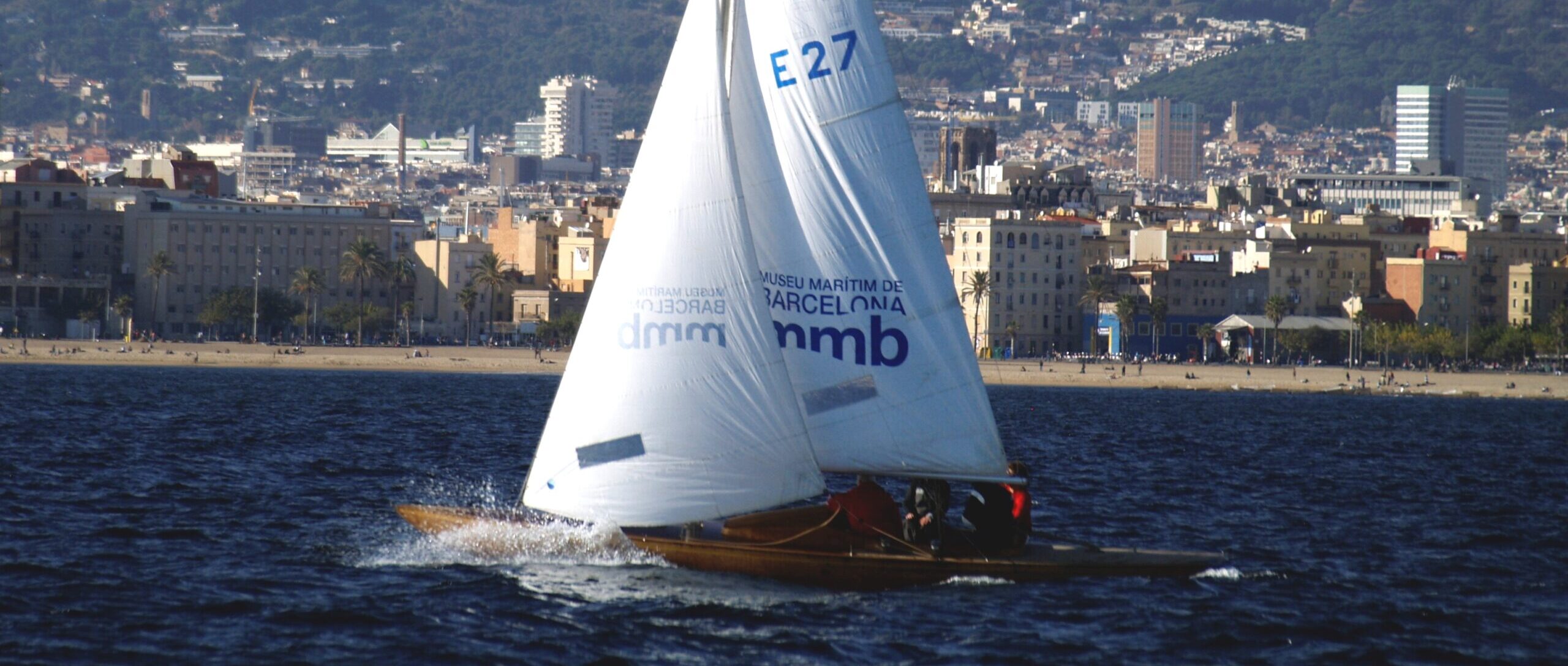 Le Drac, participant à la régate du RCMB. Argo 16.  Musée maritime de Barcelone. Photo : M. Granollers.