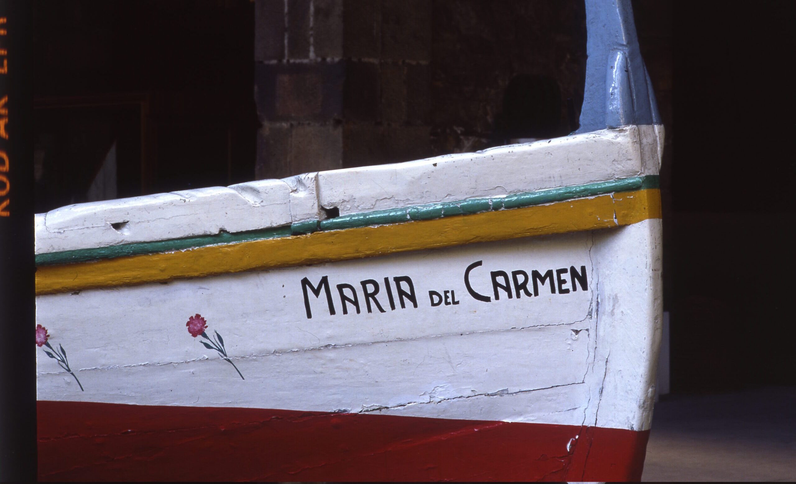 La barca de jábega centenaria María del Carmen. Foto: Fondo MMB.