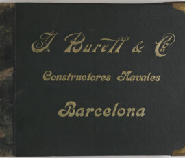 Àlbum de les Drassanes Burell. Foto: Fons MMB. Àlbum de les Drassanes Burell. Foto: Fons MMB.