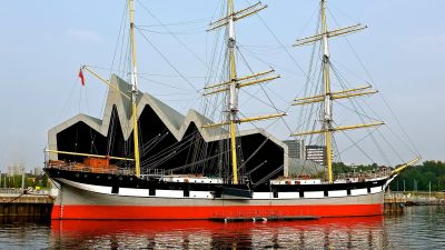 El veler Glenlee al Museu de Riverside, Glasgow. Foto: Leslie Barrie/Wikimedia Commons.