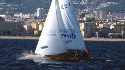 Le Drac, participant à la régate du RCMB. Argo 16.  Musée maritime de Barcelone. Photo : M. Granollers.