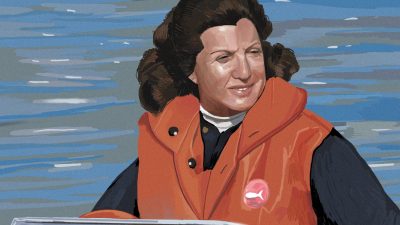 Illustration de Carmen Pérez Güerri. Auteure : Alicia Caboblanco. ARGO 16. Musée maritime de Barcelone.
